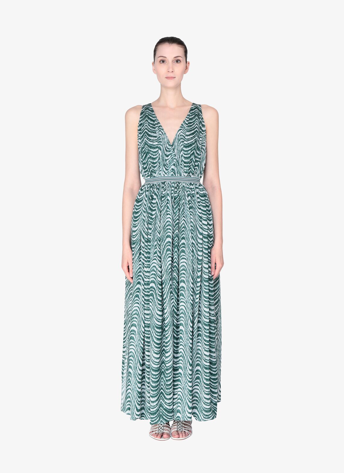 ALAÏA GRÜN/WEIß